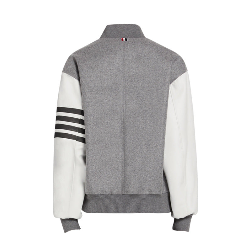 4 Bars Leather Jacket