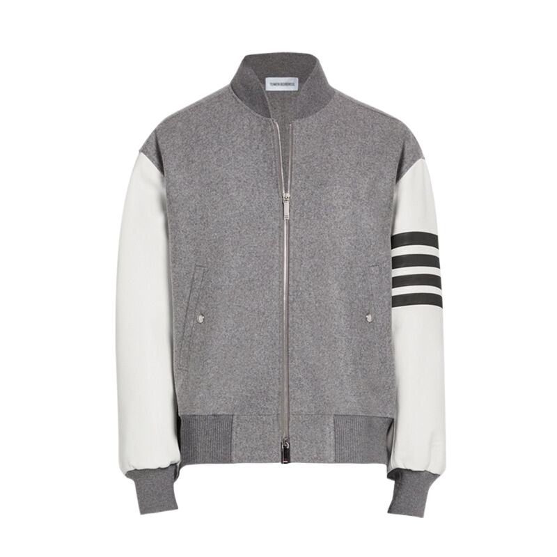 4 Bars Leather Jacket