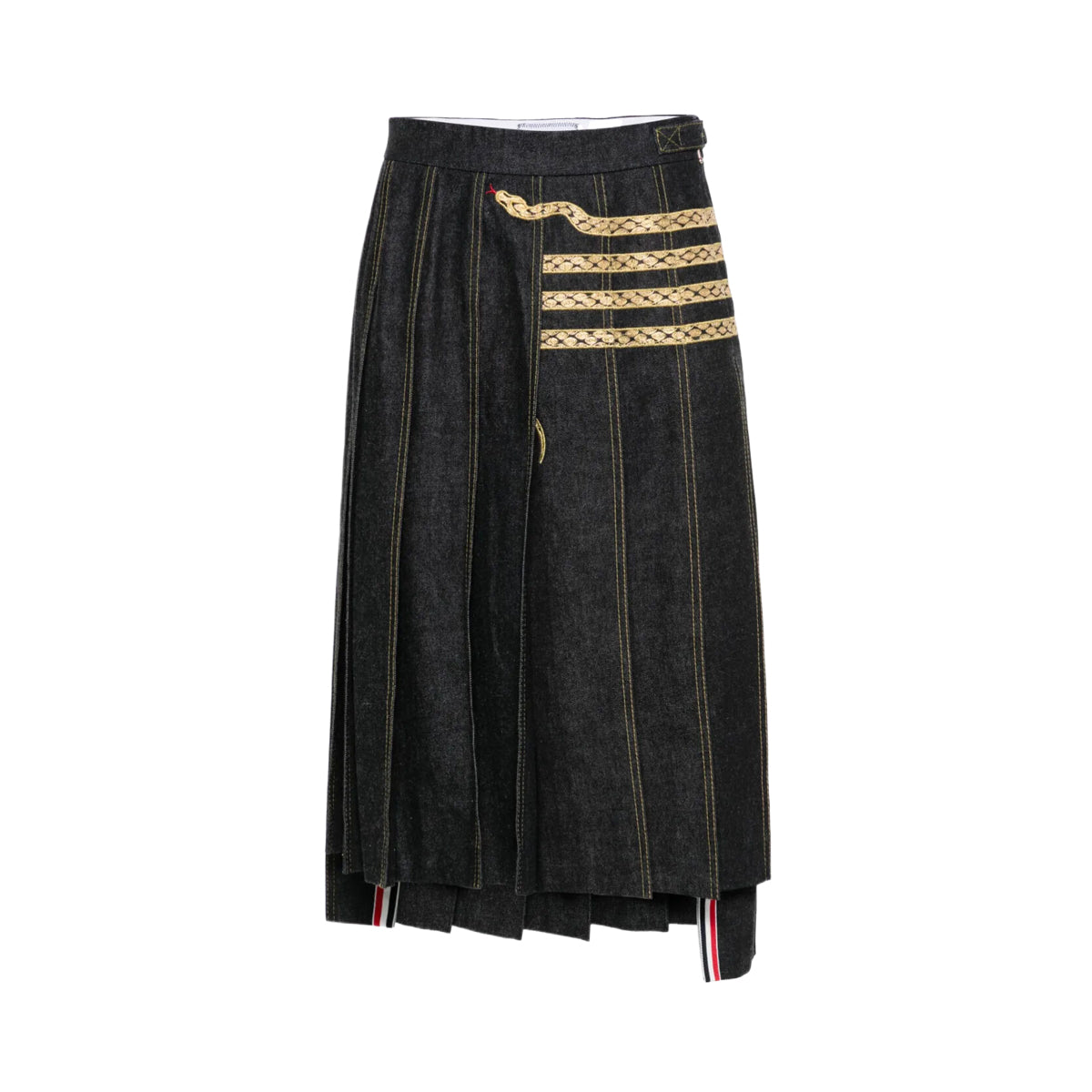 4 Bars Snake Skirt