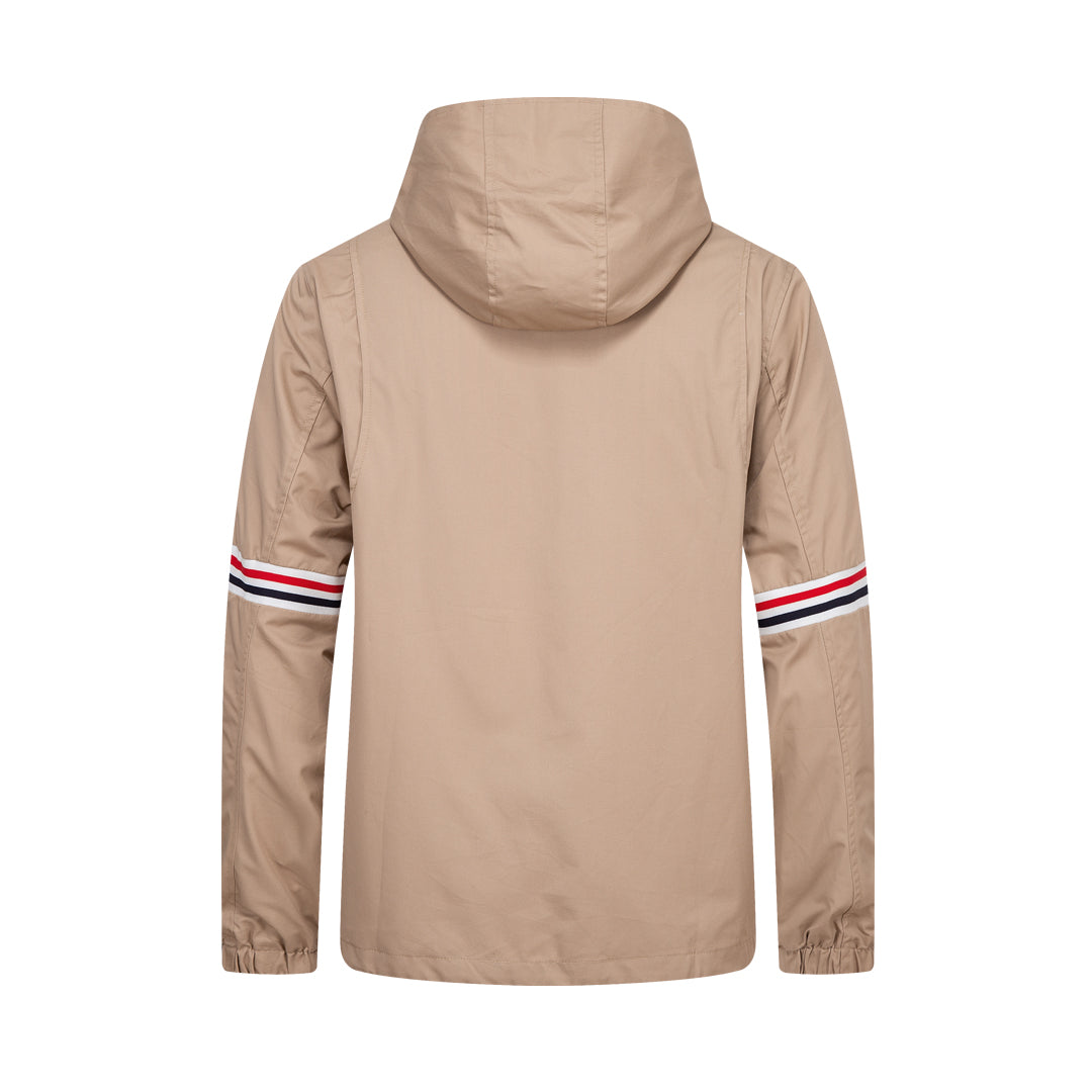 Stripe Casual Jackets