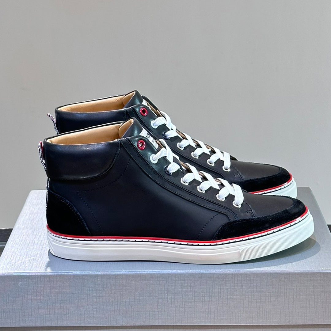 High Top Casual Leather shoes