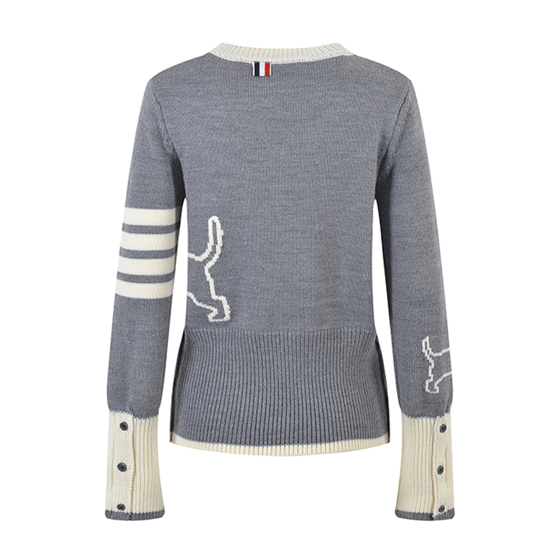 4 Bars Puppy sweater