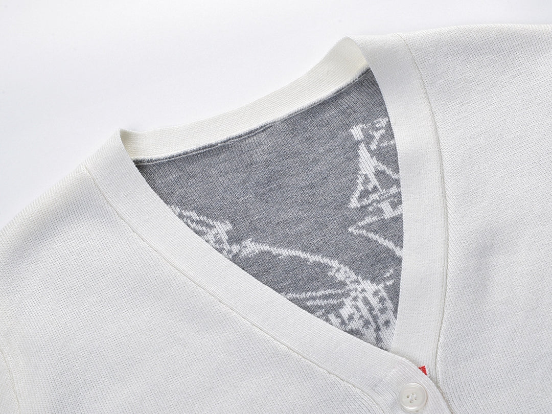 Sailboat Knit Cardigan