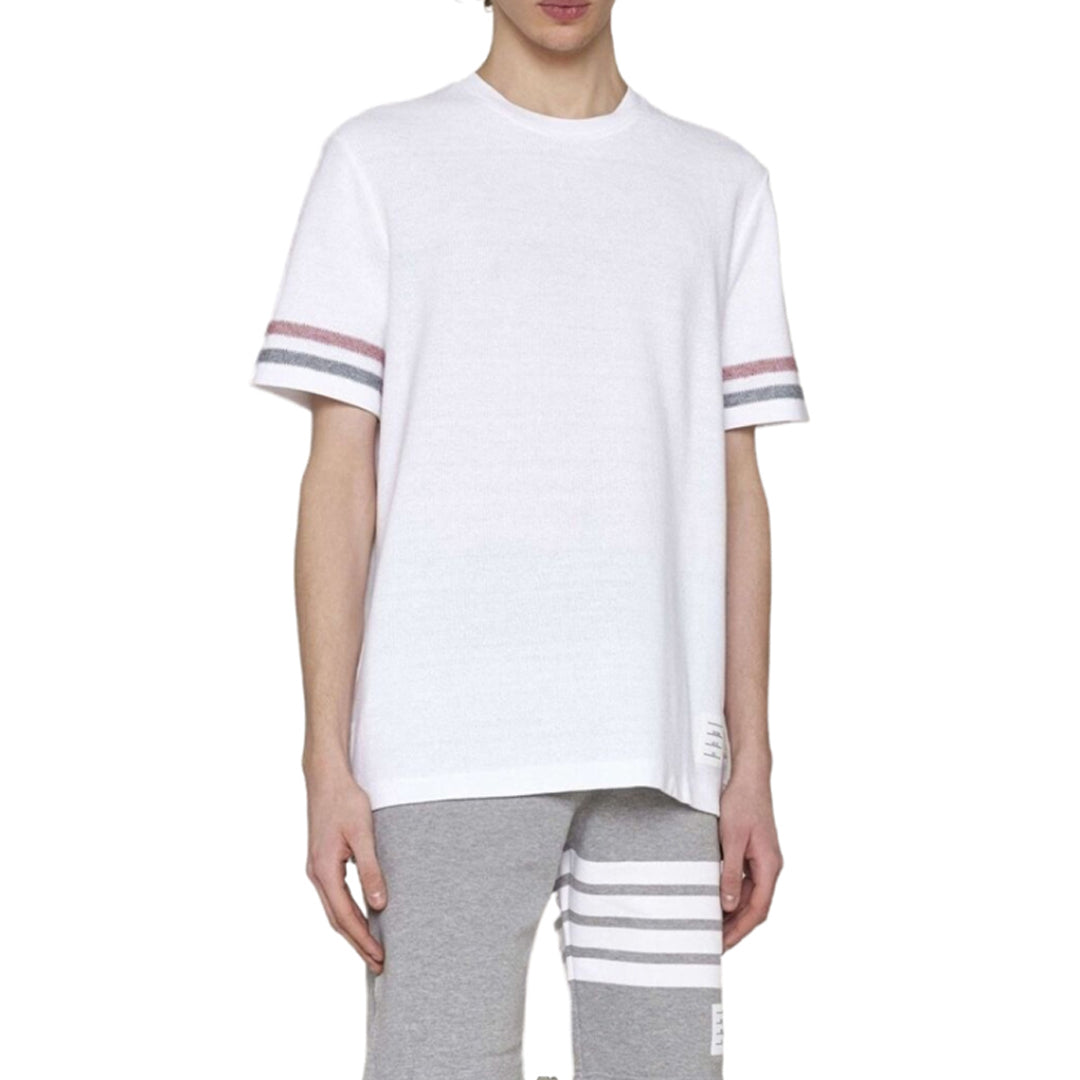 Double sleeve stripes T-shirt
