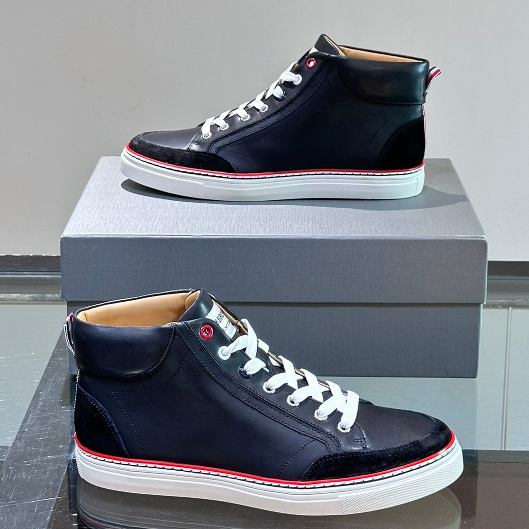 High Top Casual Leather shoes