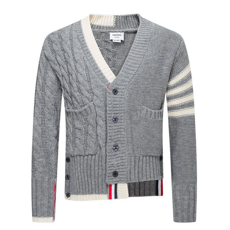 4 Bars Wool cardigan