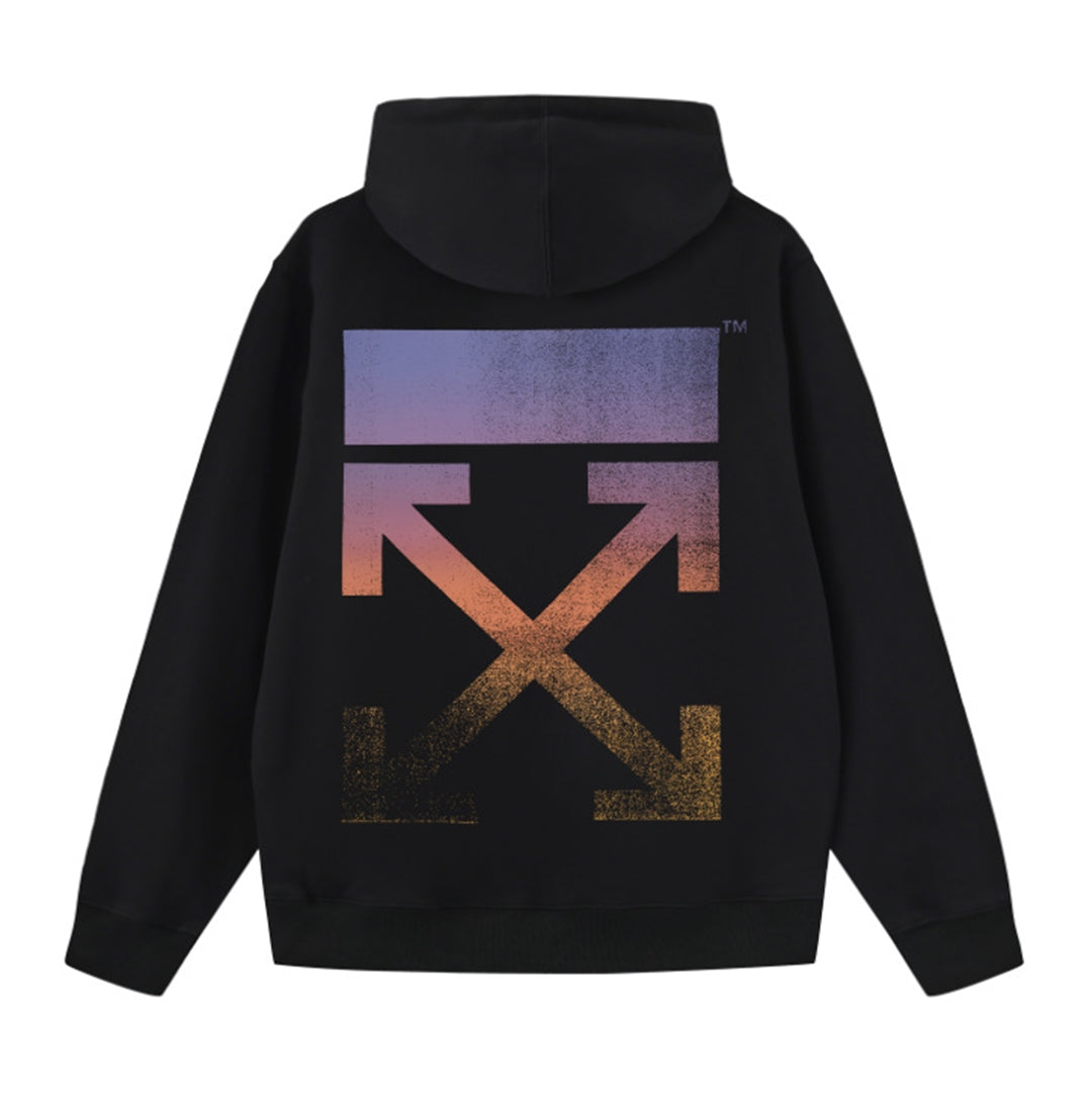 OFF Logo Print Hoodie