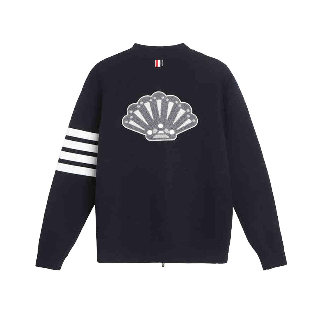 Shell Knitwear Coat