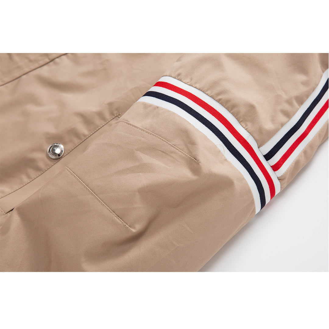 Stripe Casual Jackets