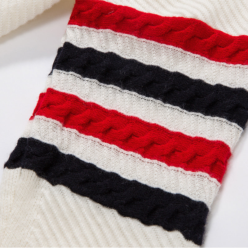4 Bars Wool Sweater
