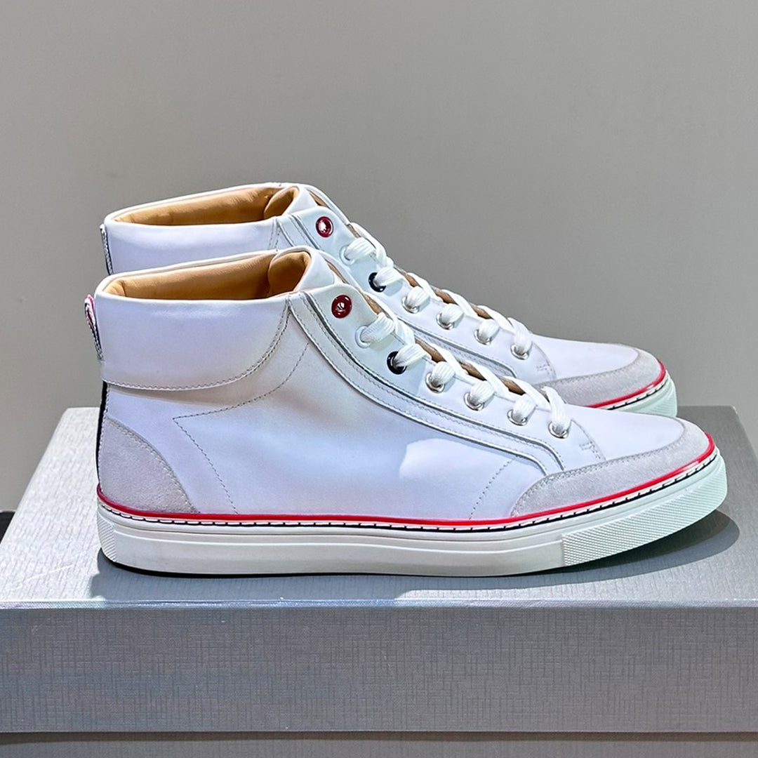 High Top Casual Leather shoes