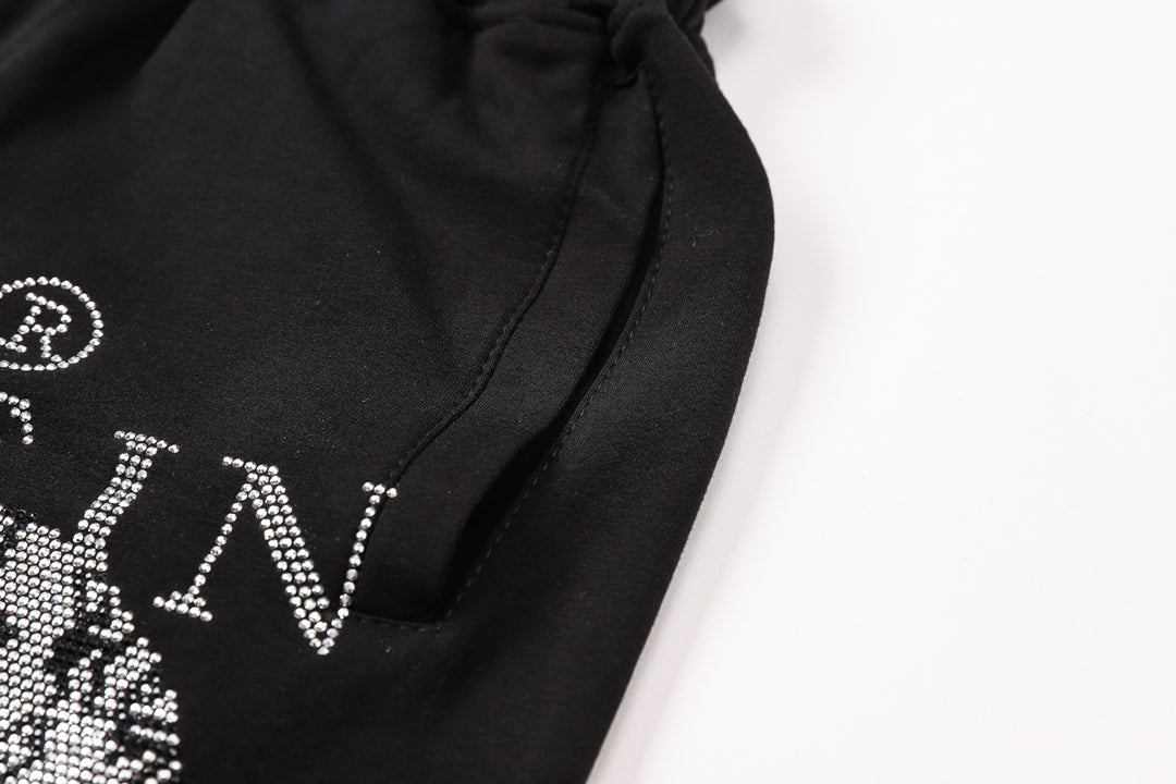 PP Skull T-shirt Shorts Suit