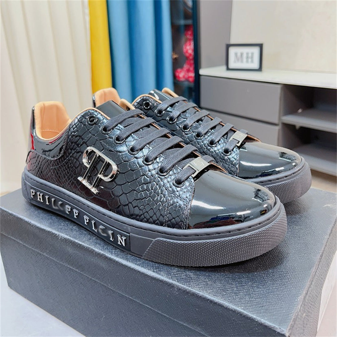 PP Casual Fashion Skull Sneakers
