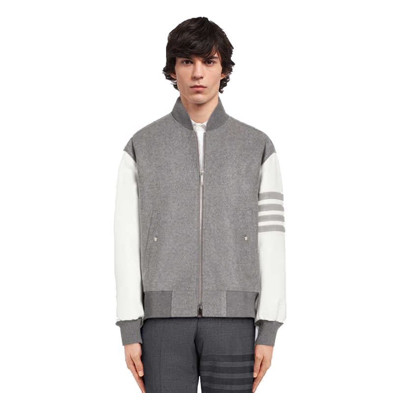 4 Bars Leather Jacket