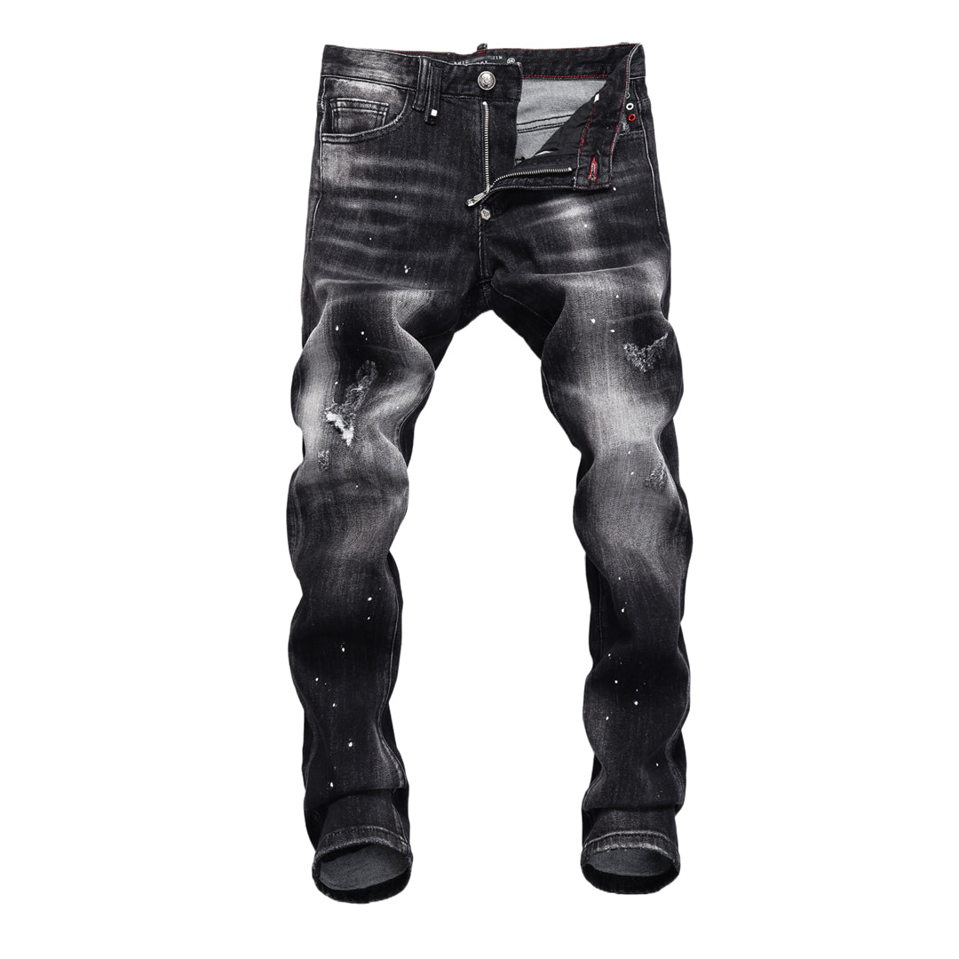 PP Jeans Ripped Black