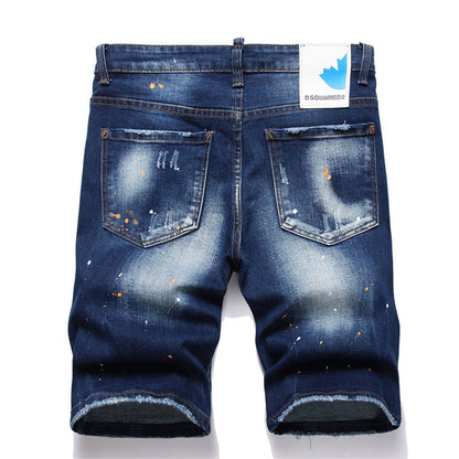 DSQ2 Short Jeans Ripped