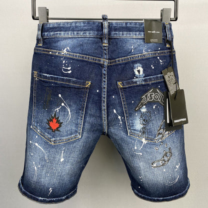 DSQ2 Short Jeans Ripped