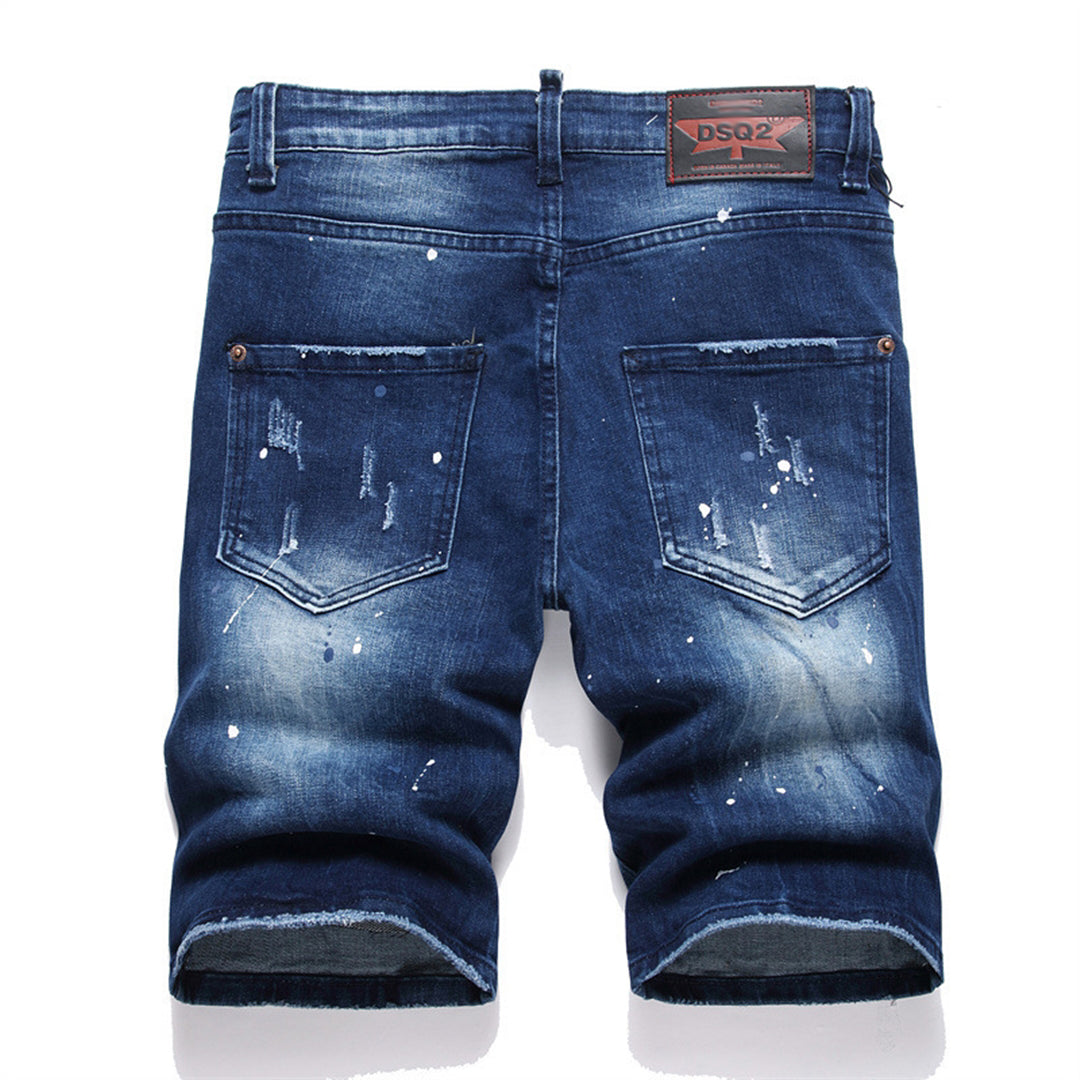 DSQ2 Short Jeans Ripped