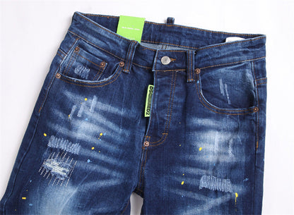 DSQ2 Short Jeans Ripped