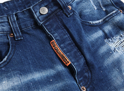 DSQ2 Short Jeans Ripped