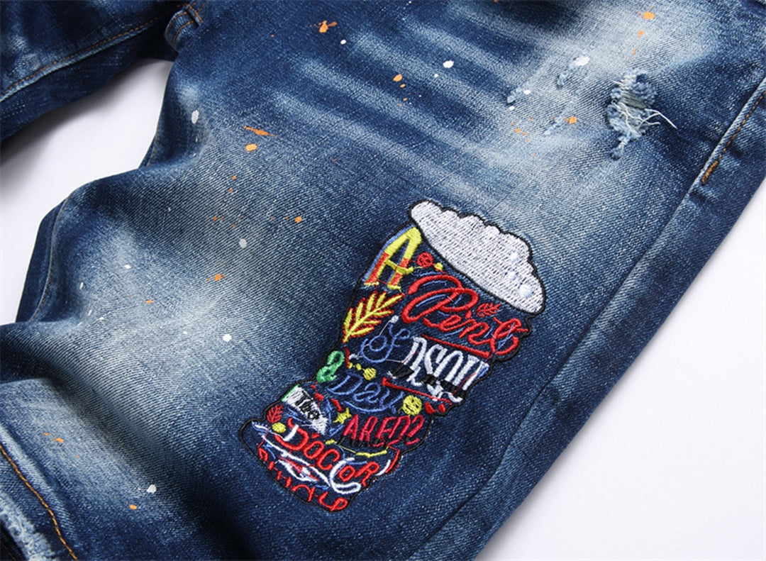 DSQ2 Short Jeans Ripped