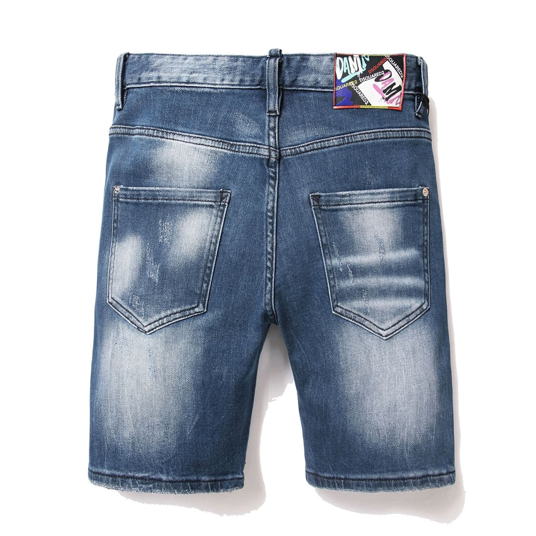 DSQ2 Short Jeans Ripped