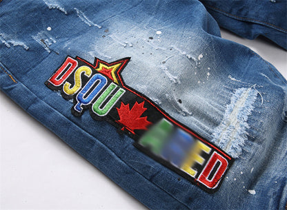 DSQ2 Short Jeans Ripped