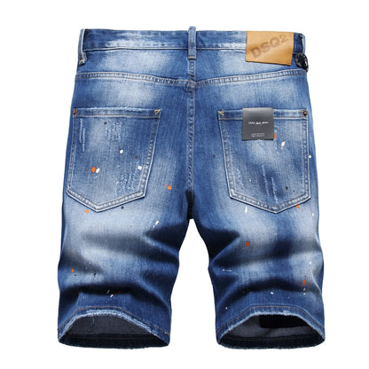 DSQ2 Short Jeans Ripped