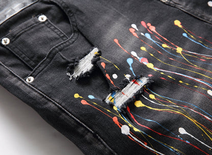 DSQ2 Short Jeans Ripped