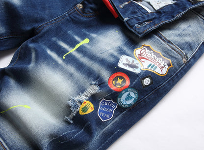 DSQ2 Short Jeans Ripped