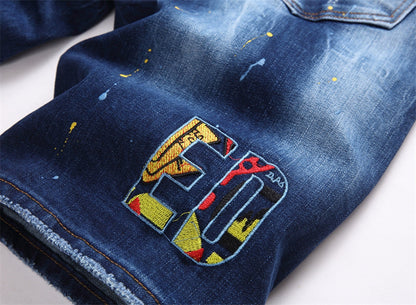 DSQ2 Short Jeans Ripped