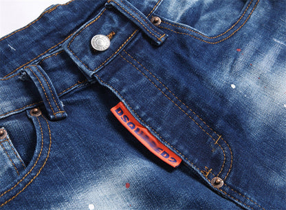 DSQ2 Short Jeans Ripped