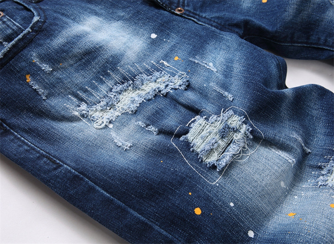 DSQ2 Short Jeans Ripped