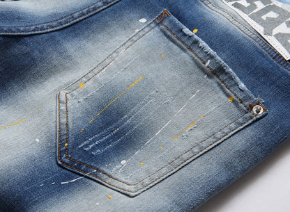 DSQ2 Short Jeans Ripped