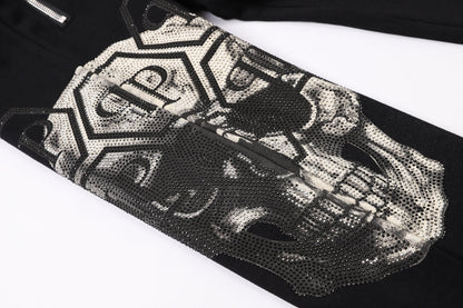 PP Skull Hoodie Jacket Suit