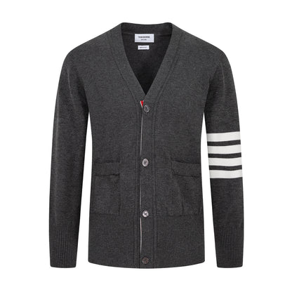 4 Bars Cardigan Sweater