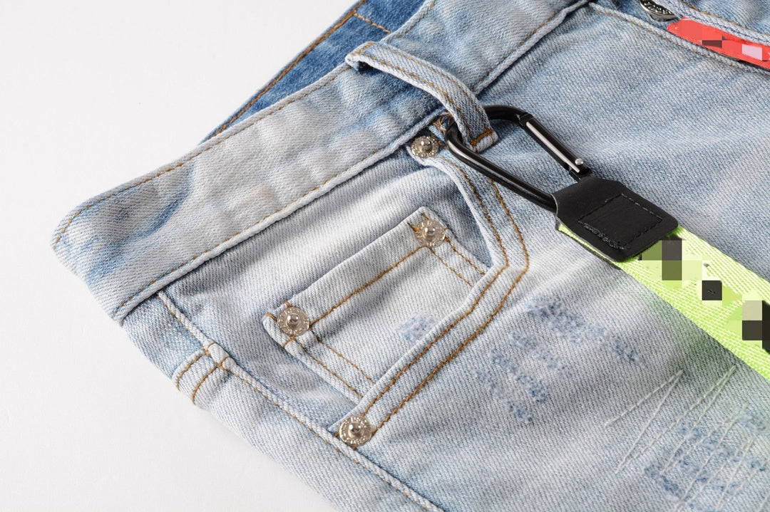 DSQ2 Short Jeans Ripped