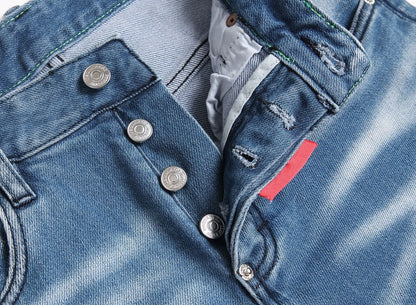 DSQ2 Short Jeans Ripped