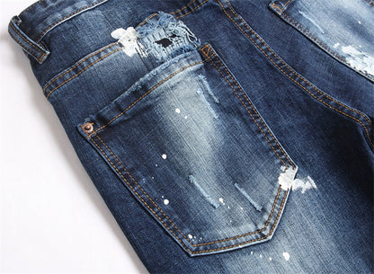 DSQ2 Stamp Ripped jeans