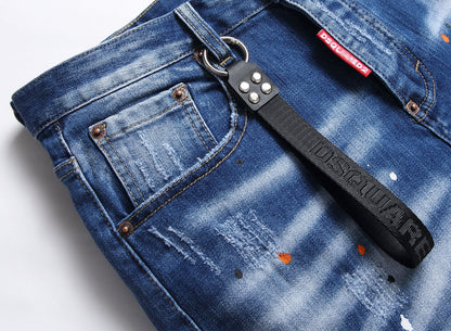 DSQ2 Short Jeans Ripped