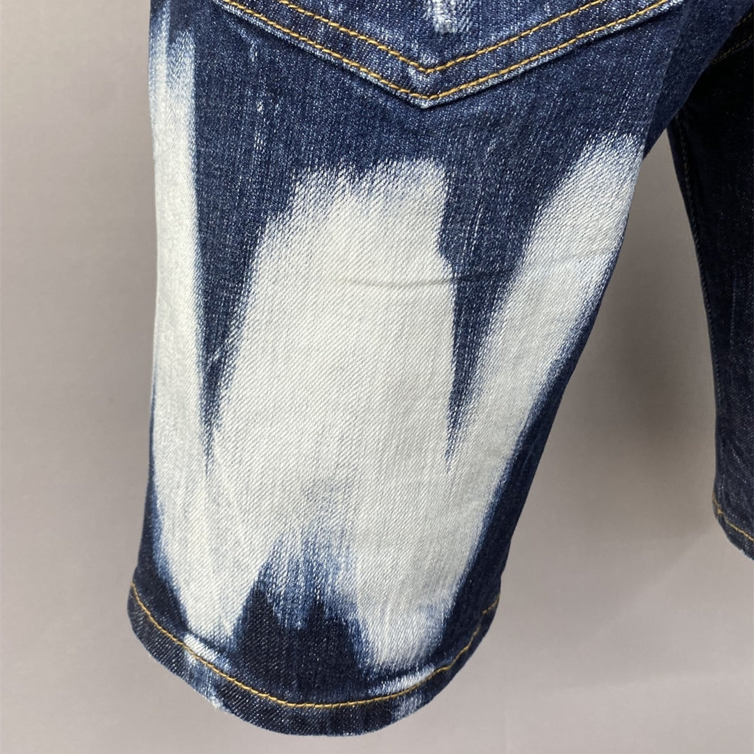 DSQ2 Short Jeans Ripped