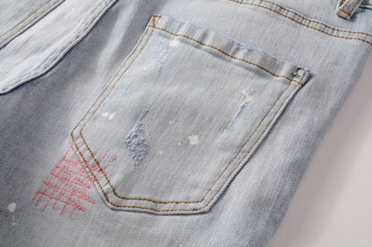DSQ2 Short Jeans Ripped