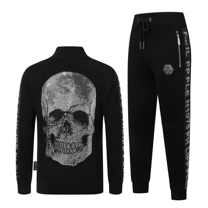 PP Skull Hoodie Jacket Suit
