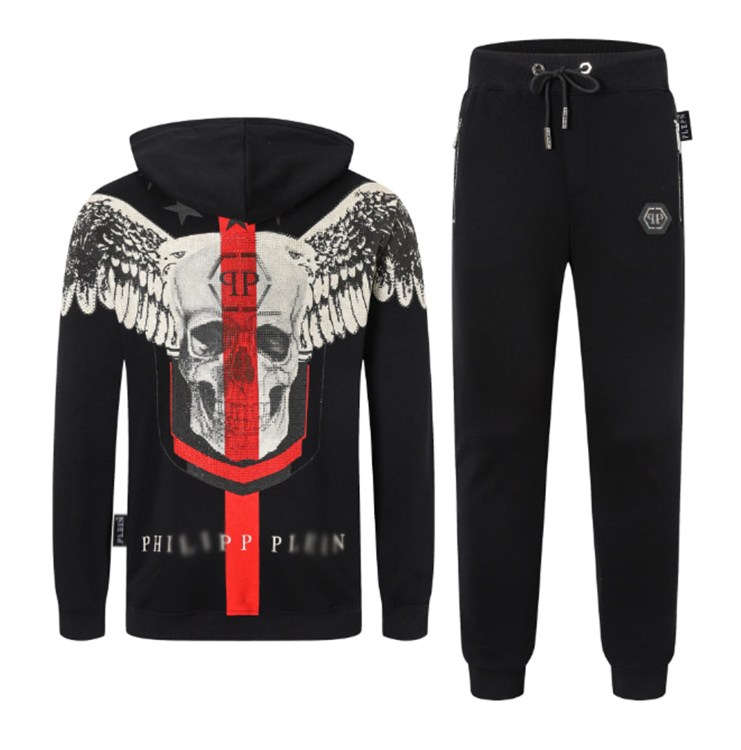 PP Skull Hoodie Jacket Suit