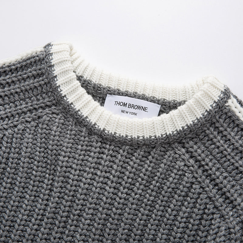 4 Bars Knit Sweater