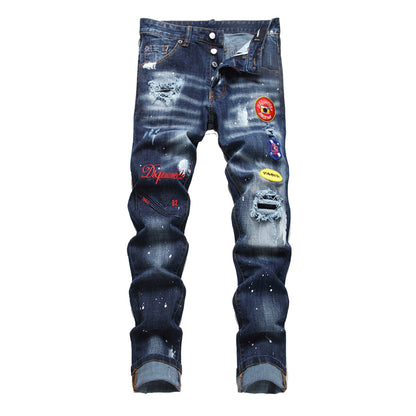DSQ2 Stamp Ripped jeans