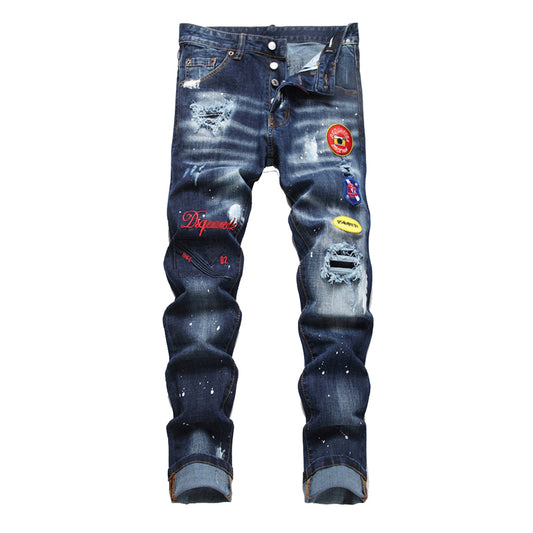 DSQ2 Stamp Ripped jeans