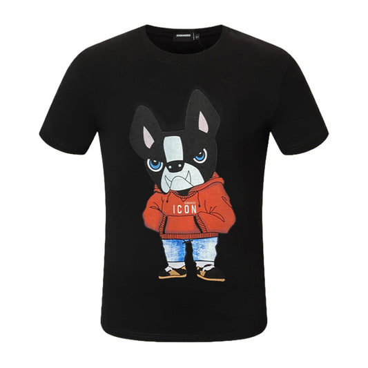 DSQ2 Cartoon Dog T-shirt