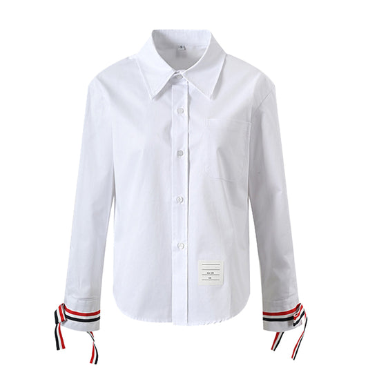 Women Color stripes Shirt