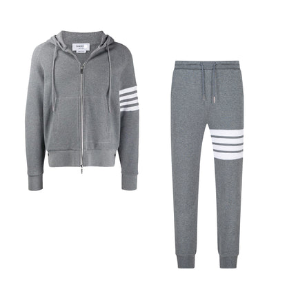 4 Bars Waffle Hoodie Set